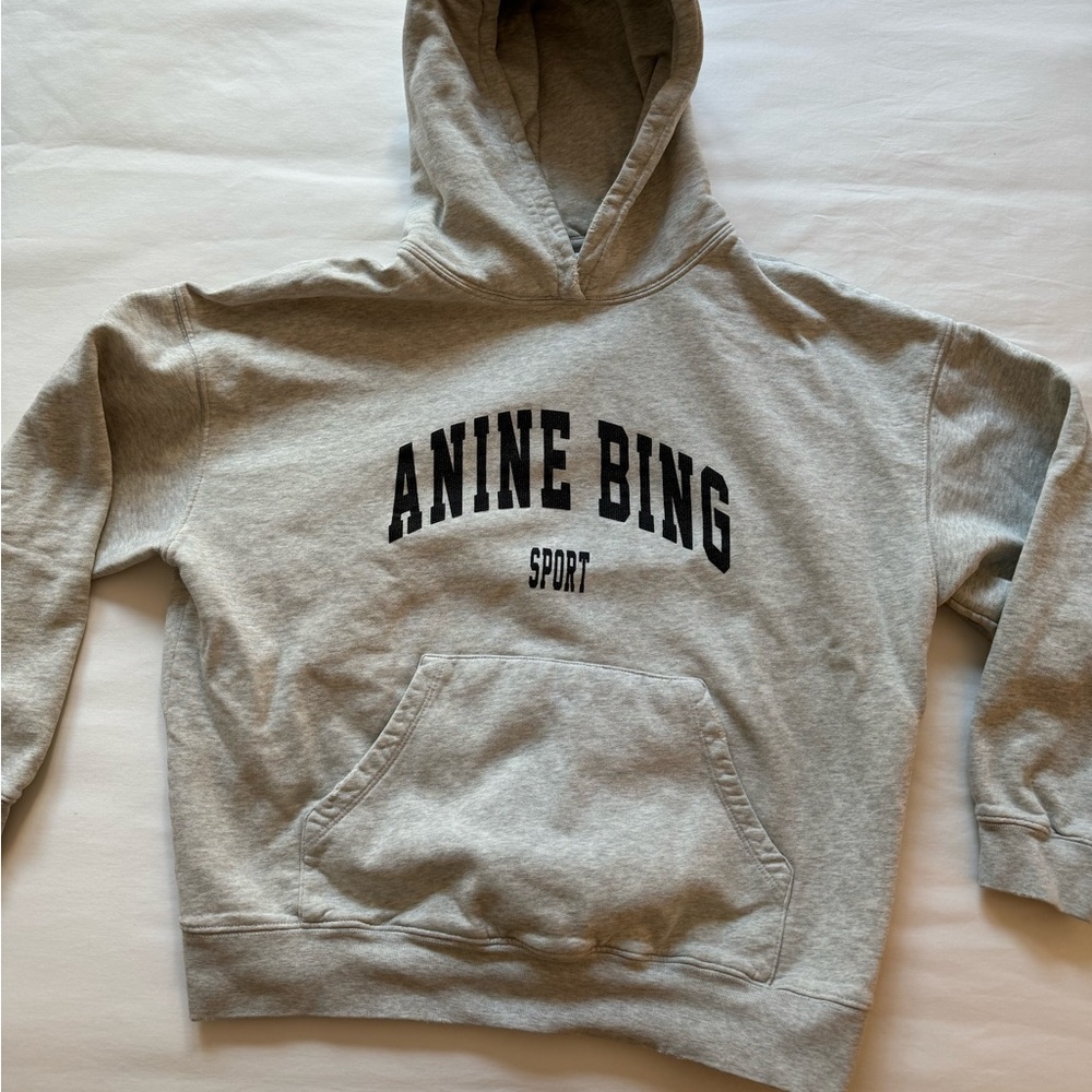 Anine Bing Harvey logo-print sweatshirt, size small